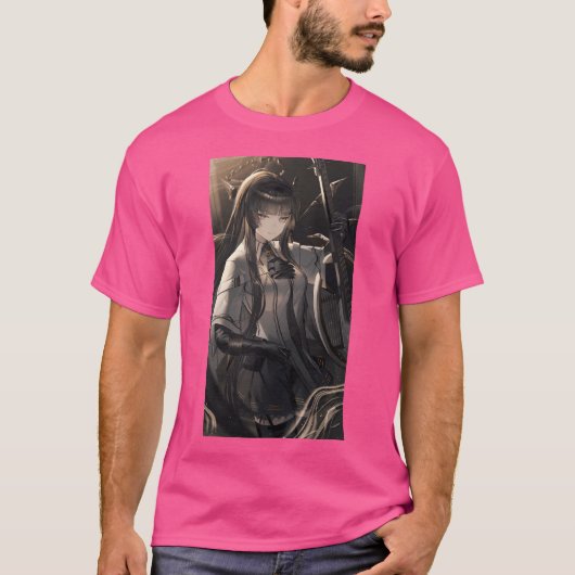 Anime Girl T-Shirt (Vorderseite)