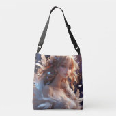 Anime Girl Tragetaschen Mit Langen Trägern (Rückseite)