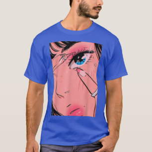 Anime Girl Vaporwave Egirl Ästhetik Japanischer Ot T-Shirt