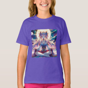 Anime Girl vermittelt spirituelle T-Shirt