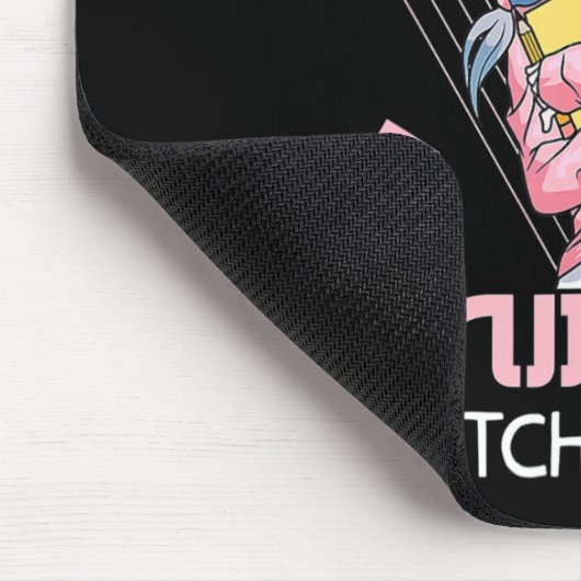 Anime Girl Waifu, die Anime Ramen und Sketchi Lieb Mousepad (Ecke)