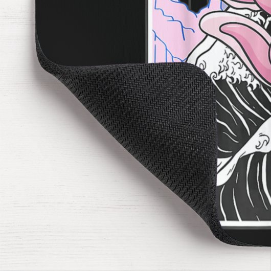 Anime Girl Waifu, die Anime Ramen und Sketchi Lieb Mousepad (Ecke)