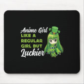 Anime Girl wie ein normales Mädchen, aber Luckier Mousepad (Vorne)