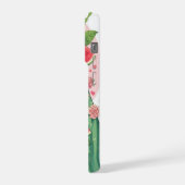 Anime Girl with Watermelon - Floral iPhone 15 Case iPhone Hülle (Linke Seite)