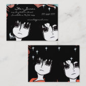 Anime Girls Business Card Visitenkarte (Vorne/Hinten)