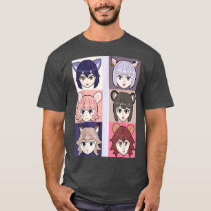 Anime Girls Gifts Manga Fans Japanischer Populärku T-Shirt