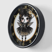 Anime Girls Goth Niedliches Dekorationsgeschenk Ka Uhr (Winkel)