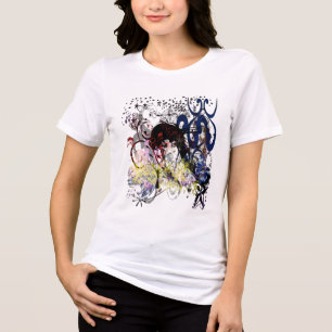 Anime Girls Tri-Blend Shirt