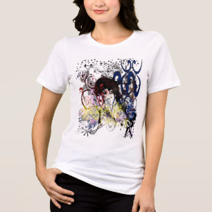 Anime Girls Tri-Blend Shirt