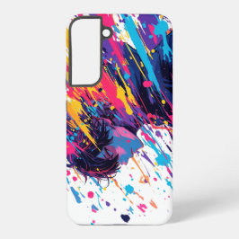 Anime Graffiti Chaos — Farbexplosion Samsung Galaxy Hülle