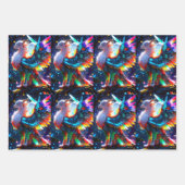 Anime Griffin Rōnin Design Geschenkpapier Set (Vorderseite 2)