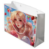 Anime Große Geschenktüte (Rückseite Schrägansicht)