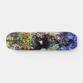 Anime Grunged City Skateboard (Horizontal)