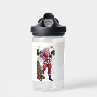 Anime-Gym-Santa-Fitness-Weihnachten Trinkflasche