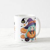 Anime Halloween Kaffeetasse (VorderseiteRechts)