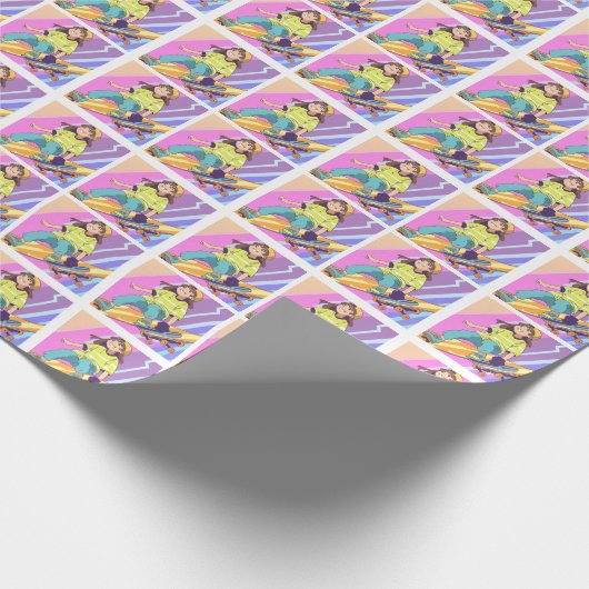 Anime HAMbyWhiteGlove Gift Wrap Geschenkpapier (Ecke)