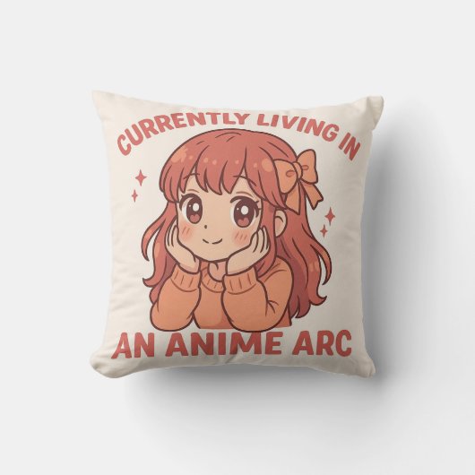 Anime-Handlungsstrang Kissen (Vorderseite)