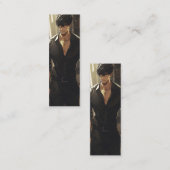 Anime Handsome Dangerous Man Mini Visitenkarte (Vorne/Hinten)