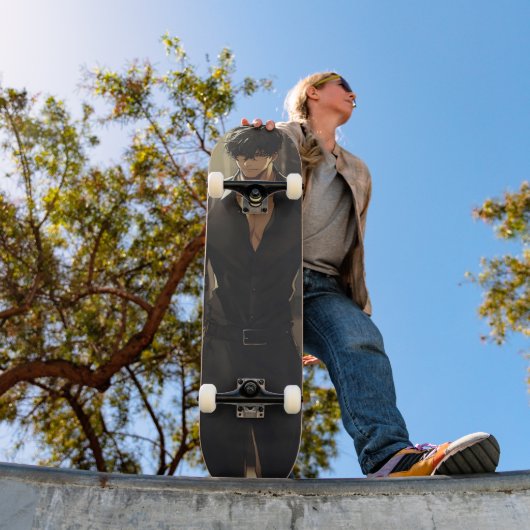 Anime Handsome Dangerous Man Skateboard (Außenbereich 1)