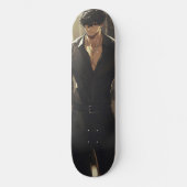 Anime Handsome Dangerous Man Skateboard (Vorderseite)