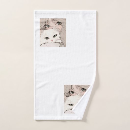 Anime Handtuch Badhandtuch Set (Handtuch)