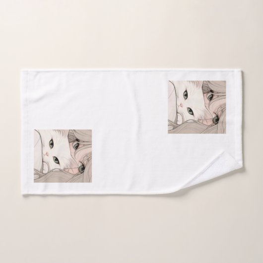 Anime Handtuch Badhandtuch Set (Handtuch)