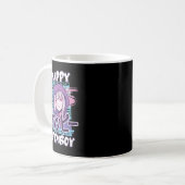 Anime Happy Femboy mit Happy in japanisch - Niedli Kaffeetasse (Vorderseite Links)