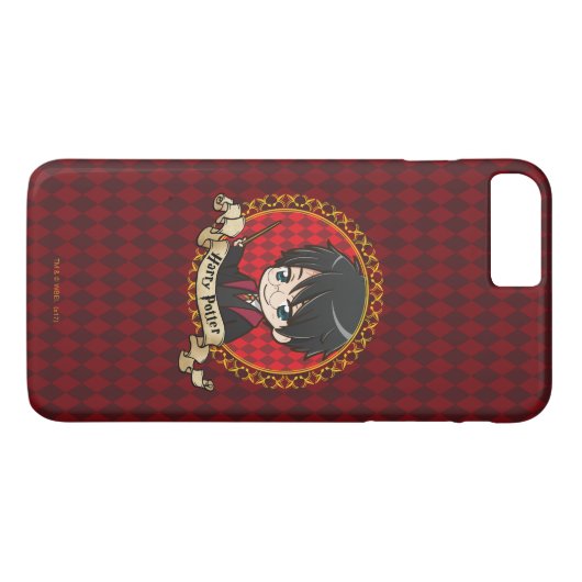Anime Harry Potter Case-Mate iPhone Hülle (Rückseite (Horizontal))