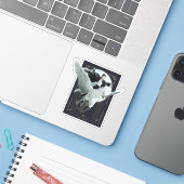 Anime HARRY POTTER™ Flight mit Buckbeak Aufkleber (Laptop mit iPhone)