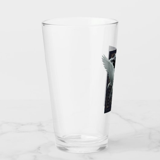 Anime HARRY POTTER™ Flight mit Buckbeak Glas (Rechts)