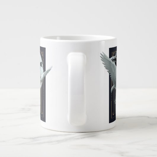 Anime HARRY POTTER™ Flight mit Buckbeak Jumbo-Tasse (Rückseite)