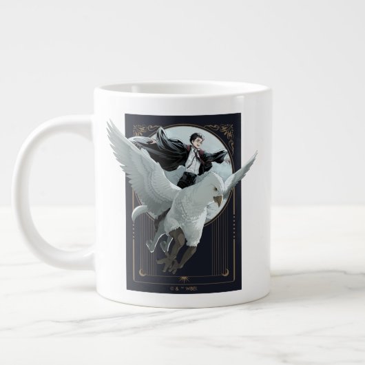 Anime HARRY POTTER™ Flight mit Buckbeak Jumbo-Tasse (Links)