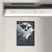 Anime HARRY POTTER™ Flight mit Buckbeak Magnet (In Situ (Geschirrspüler))