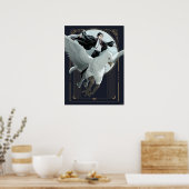 Anime HARRY POTTER™ Flight mit Buckbeak Poster (Küche)