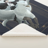 Anime HARRY POTTER™ Flight mit Buckbeak Sherpadecke (3/4)