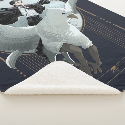 Anime HARRY POTTER™ Flight mit Buckbeak Sherpadecke (3/4)