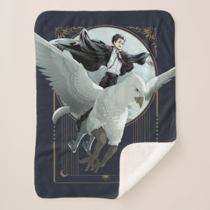Anime HARRY POTTER™ Flight mit Buckbeak Sherpadecke