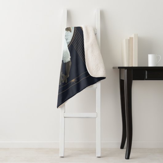 Anime HARRY POTTER™ Flight mit Buckbeak Sherpadecke (Beispiel)