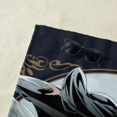 Anime HARRY POTTER™ Flight mit Buckbeak Strandtuch (Beispiel)