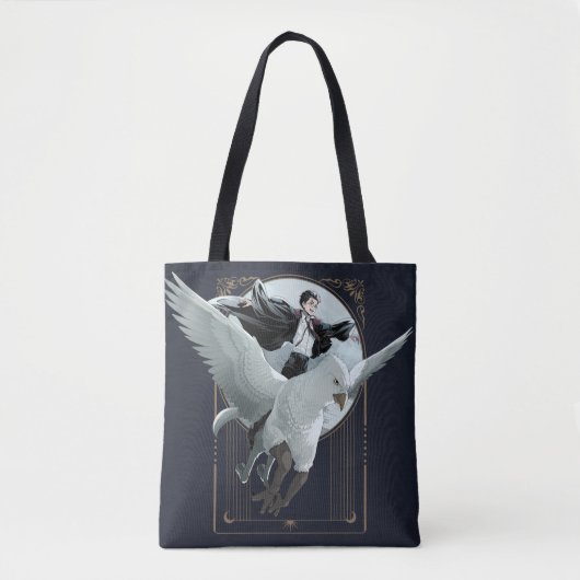 Anime HARRY POTTER™ Flight mit Buckbeak Tasche (Vorderseite)