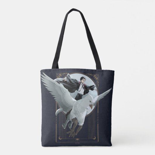 Anime HARRY POTTER™ Flight mit Buckbeak Tasche (Rückseite)