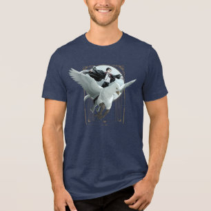 Anime HARRY POTTER™ Flight mit Buckbeak Tri-Blend Shirt