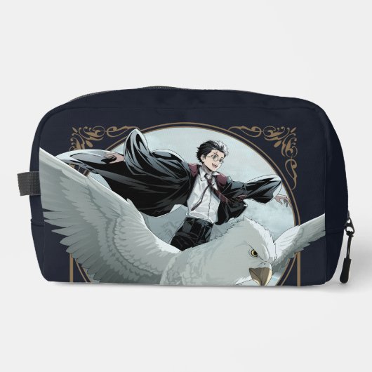 Anime HARRY POTTER™ Flight mit Buckbeak Waschbeutel (Vorderseite)
