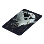 Anime HARRY POTTER™ Flug mit Buckbeak Magnet (Linke Seite)