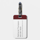 Anime Harry Potter Gepäckanhänger (Rückseite vertikal)