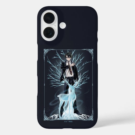 Anime HARRY POTTER™ Hirsch Patronus Case-Mate iPhone Hülle (Rückseite)