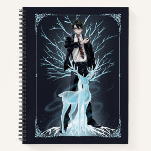 Anime HARRY POTTER™ Hirsch Patronus Notizblock
