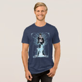 Anime HARRY POTTER™ Hirsch Patronus Tri-Blend Shirt (Vorderseite voll)