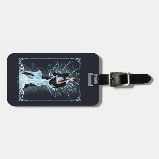Anime HARRY POTTER™ Stag Patronus Gepäckanhänger (Vorderseite horizontal)