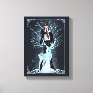 Anime HARRY POTTER™ Stag Patronus Leinwanddruck